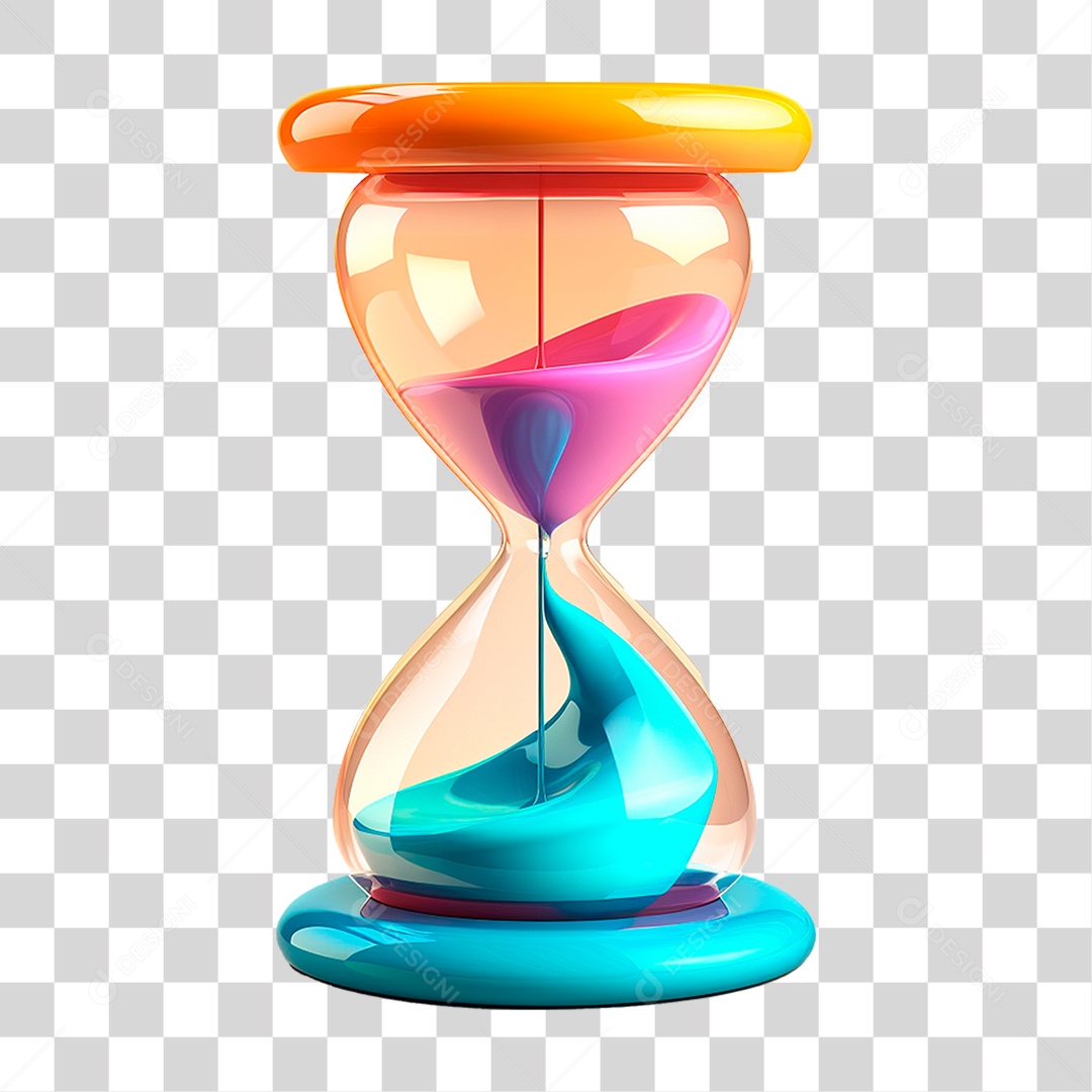 Ampulheta PNG Transparente