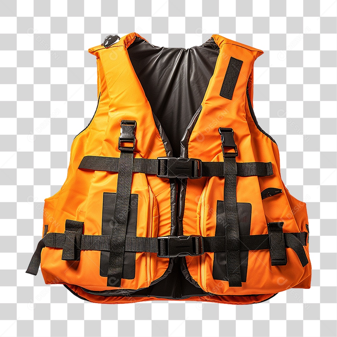 Colete Salva Vidas Embarcação PNG Transparente