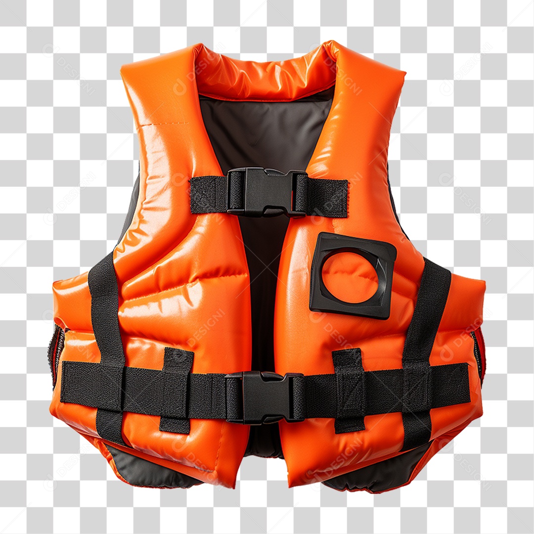 Colete Salva Vidas Embarcação PNG Transparente