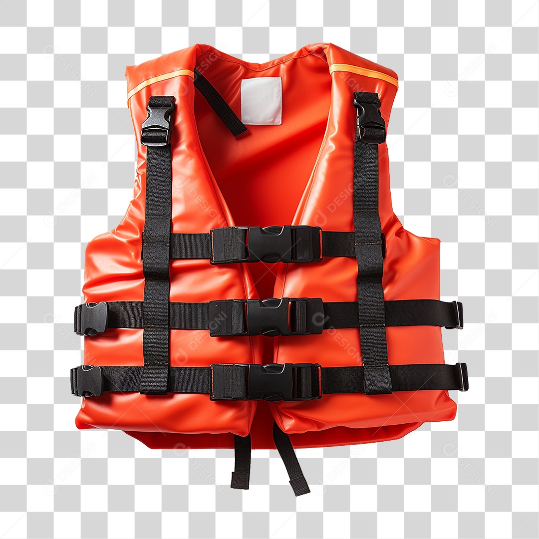 Colete Salva Vidas Embarcação PNG Transparente