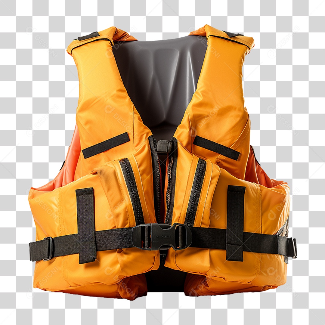 Colete Salva Vidas Embarcação PNG Transparente