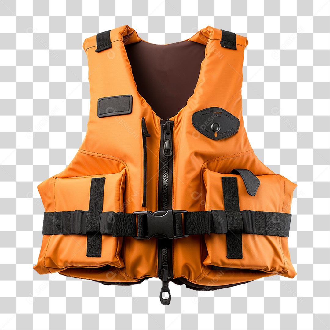 Colete Salva Vidas Embarcação PNG Transparente