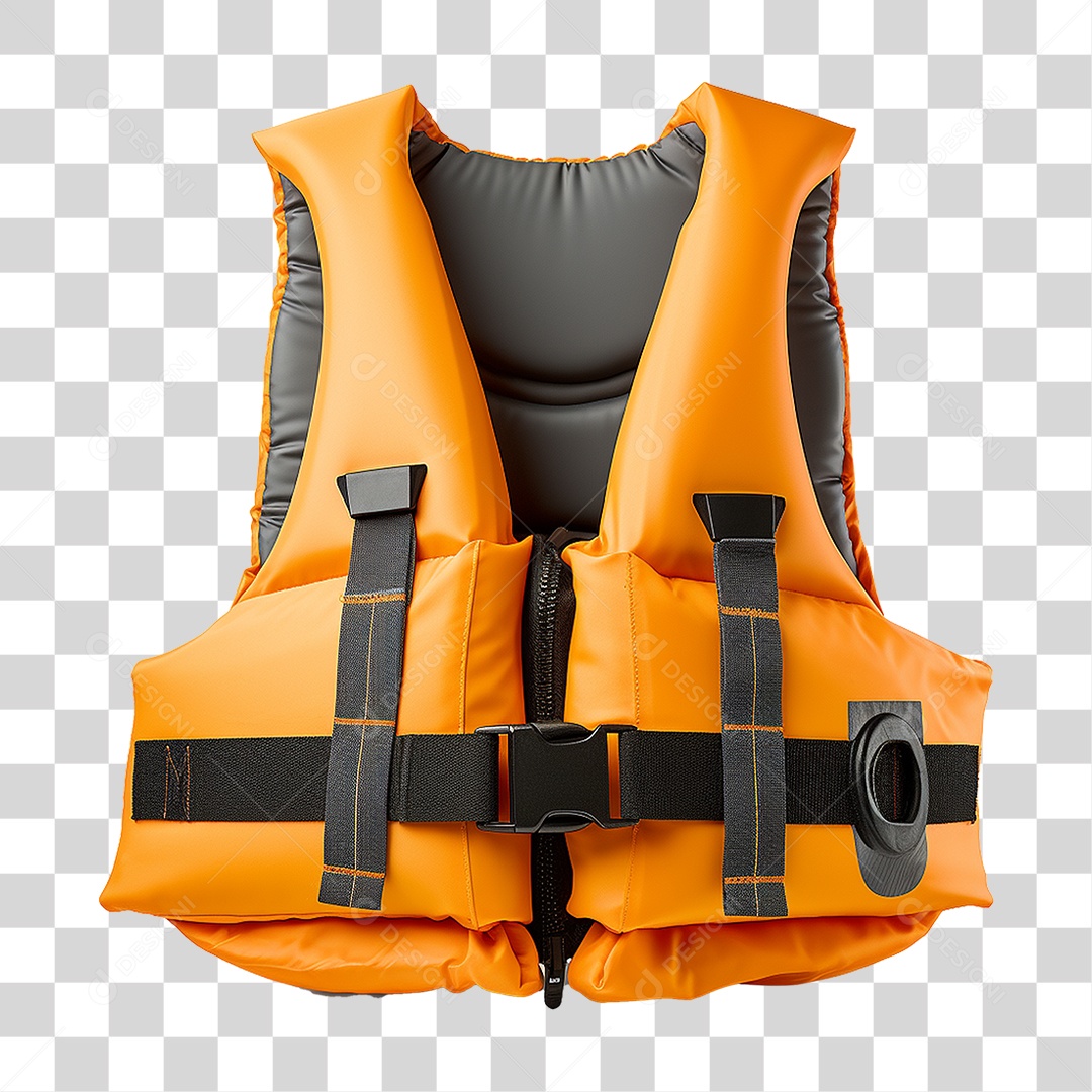 Colete Salva Vidas Embarcação PNG Transparente