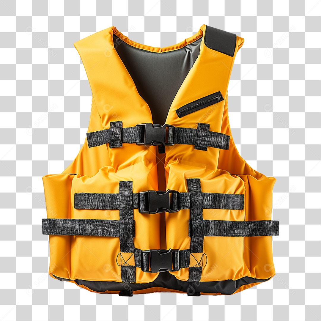 Colete Salva Vidas Embarcação PNG Transparente