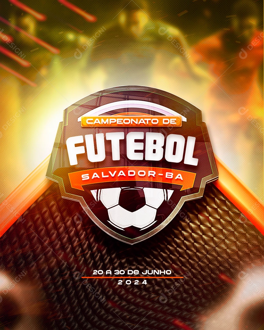 Story Brasão Campeonato De Futebol PSD Editável