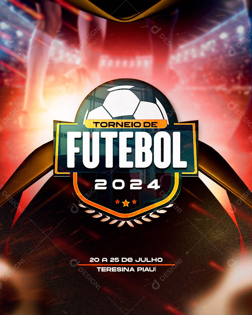 Story Brasão Torneio De Futebol 2024 Para Composição PSD