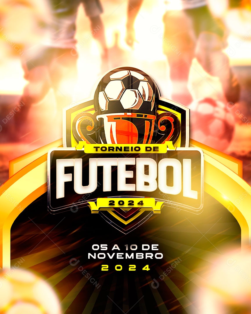 Story Brasão Torneio De Futebol 2024 Para Composição PSD