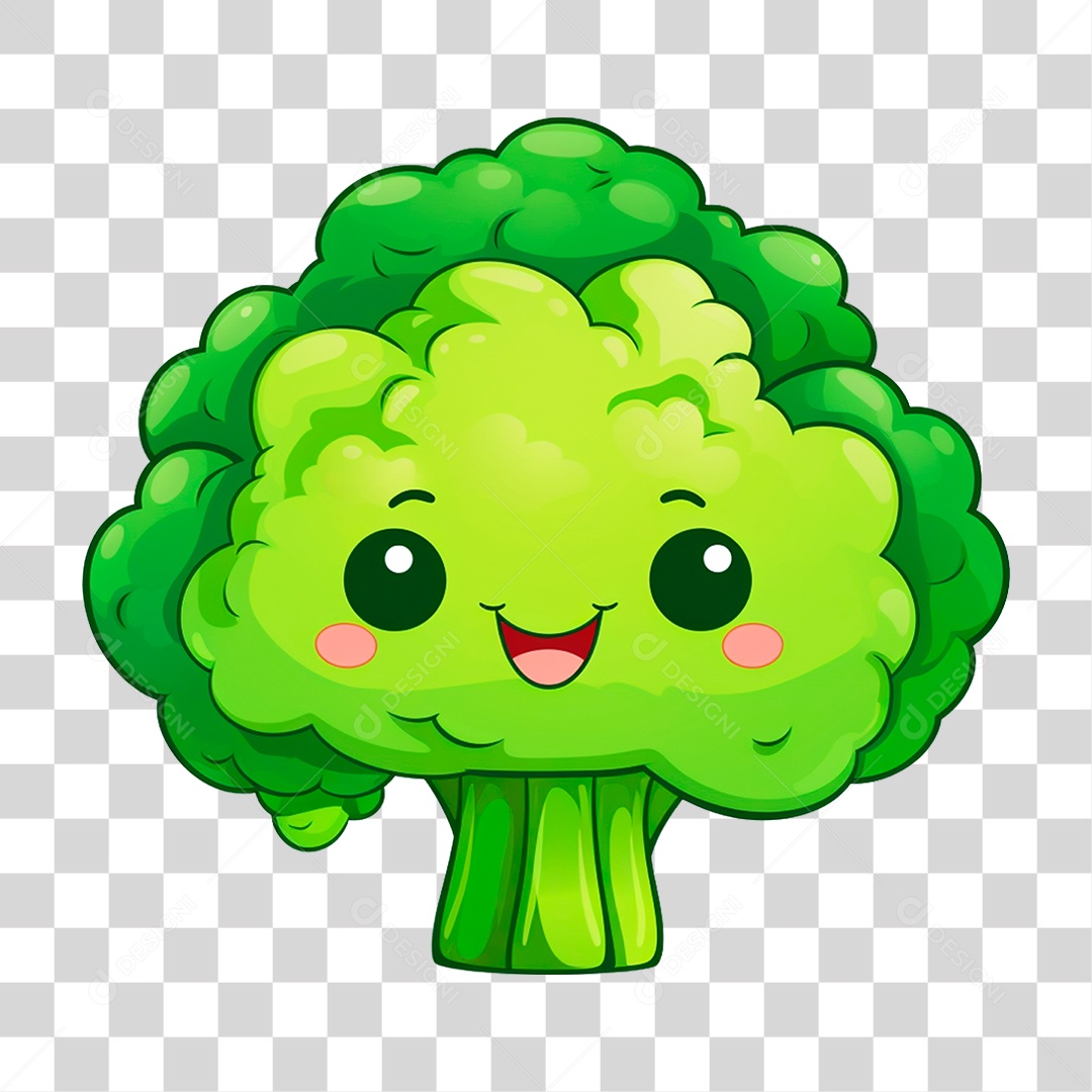 Brócolis Alimento Vegetal PNG Transparente
