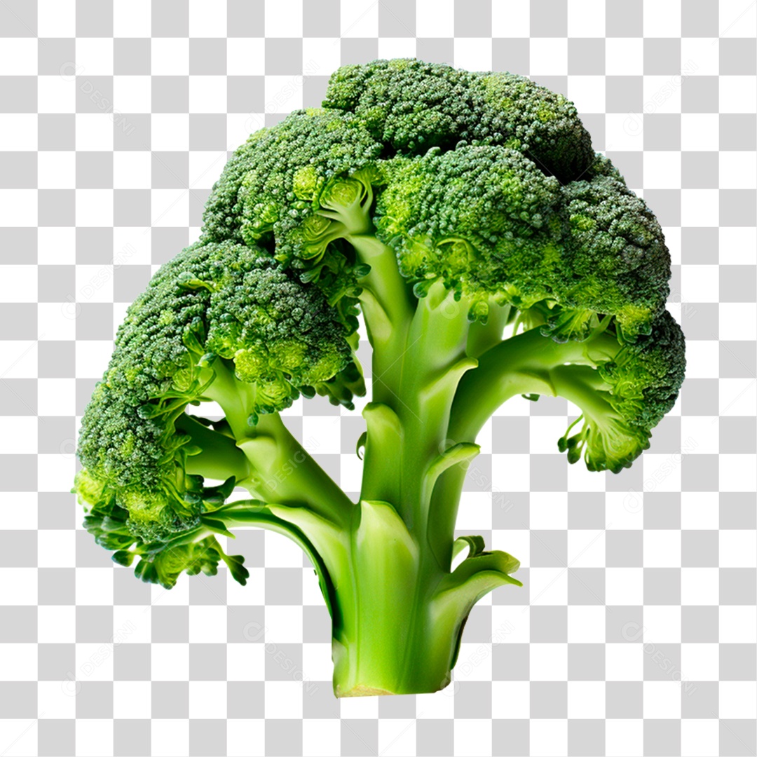 Brócolis Alimento Vegetal PNG Transparente