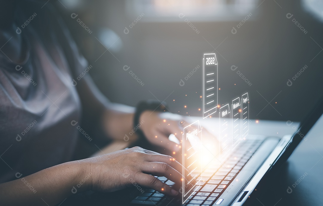 Conceito 2022 sucesso empresarial cria ideia para equipe líder conceito de negócio de liderança