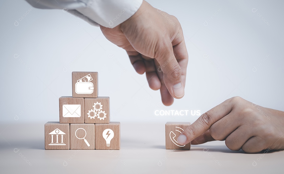 Comunicação e tecnologia e conceito de nuvem IA