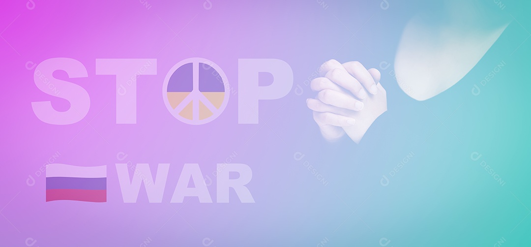 Mulher orando e adorando a DEUS Usando as mãos para orar em crenças religiosas e adorar cristãos na igreja ou em locais gerais em fundo branco e preto IA