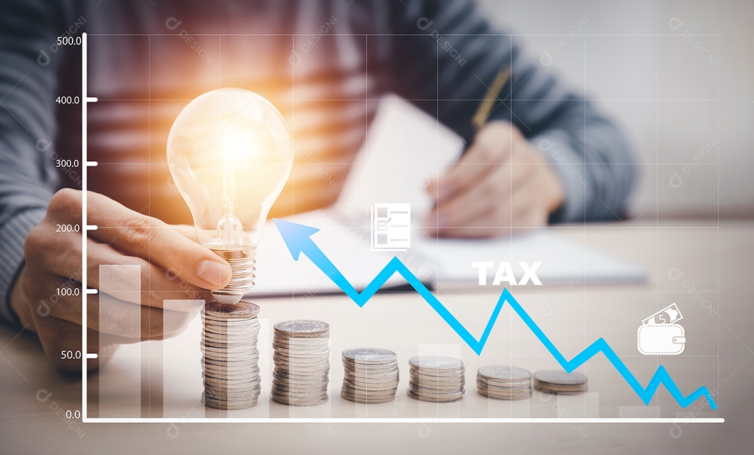 Empresa segurando lâmpada ideia inovadora de inspiração da tecnologia online IA