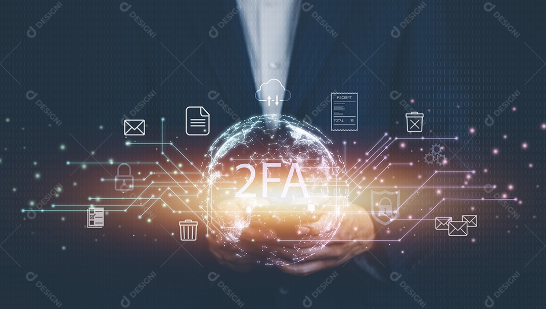 Smartphones online com privacidade de segurança cibernética protegem dados IA