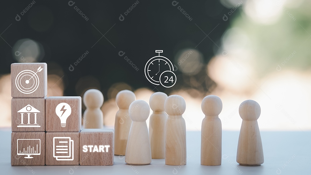 24 horas de negócios criam ideias para equipe de líderes IA