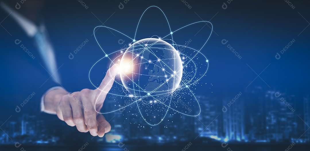 Empresário mantém sistema de conexões e troca global de dados IA