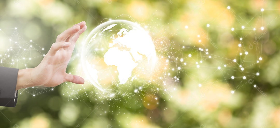 Empresário toca globo com inteligência artificial IA