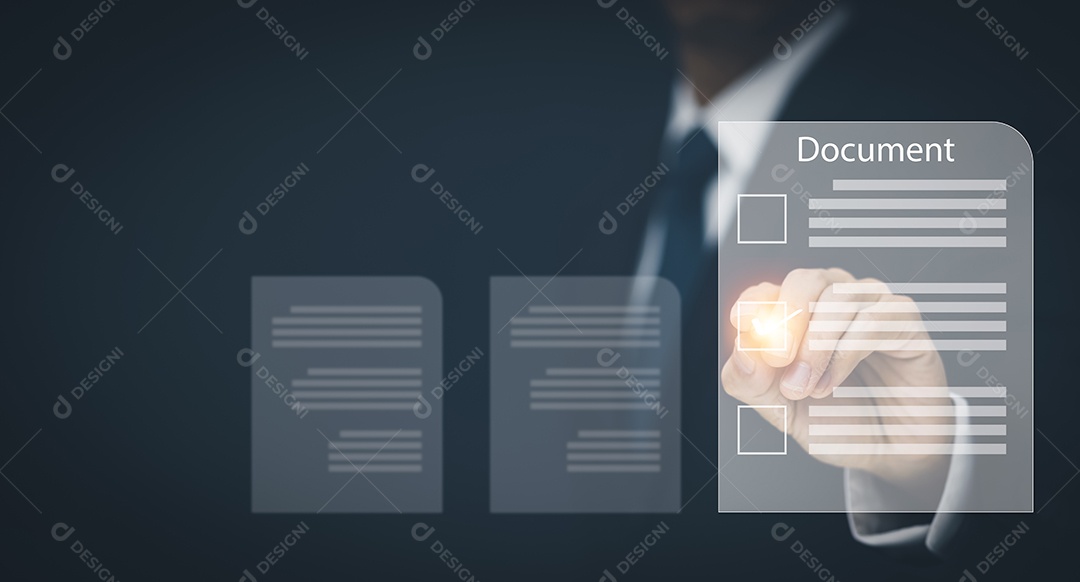 Assinatura de documentos eletrônicos em documentos digitais on-line IA