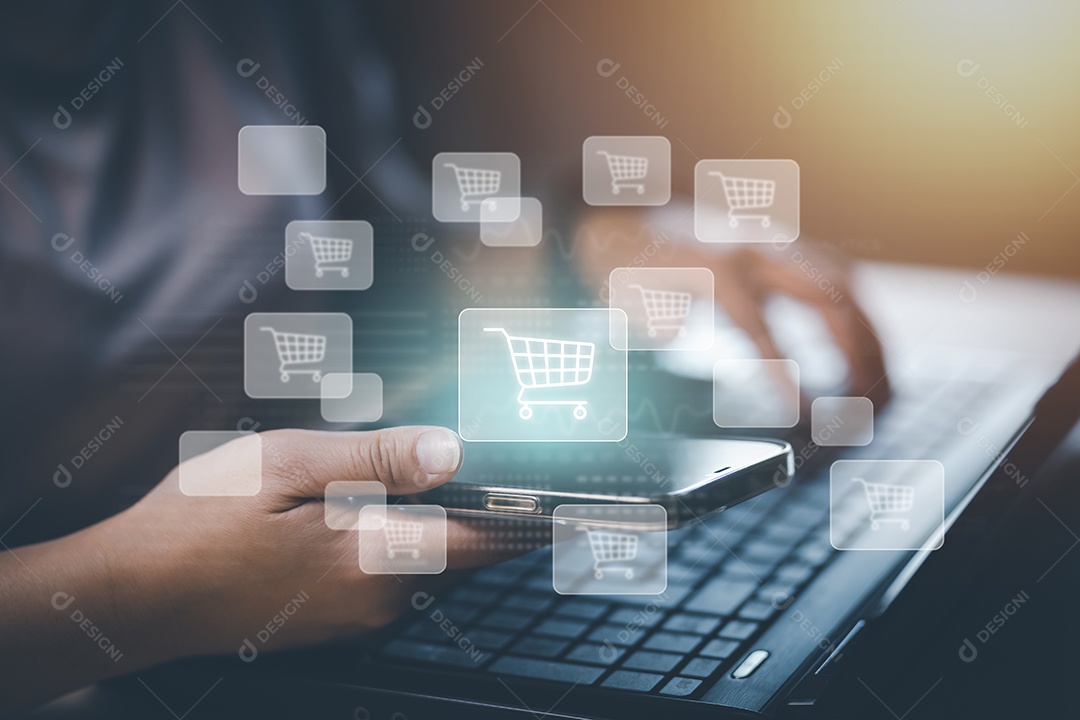 Pagamento online com marketing digital IA