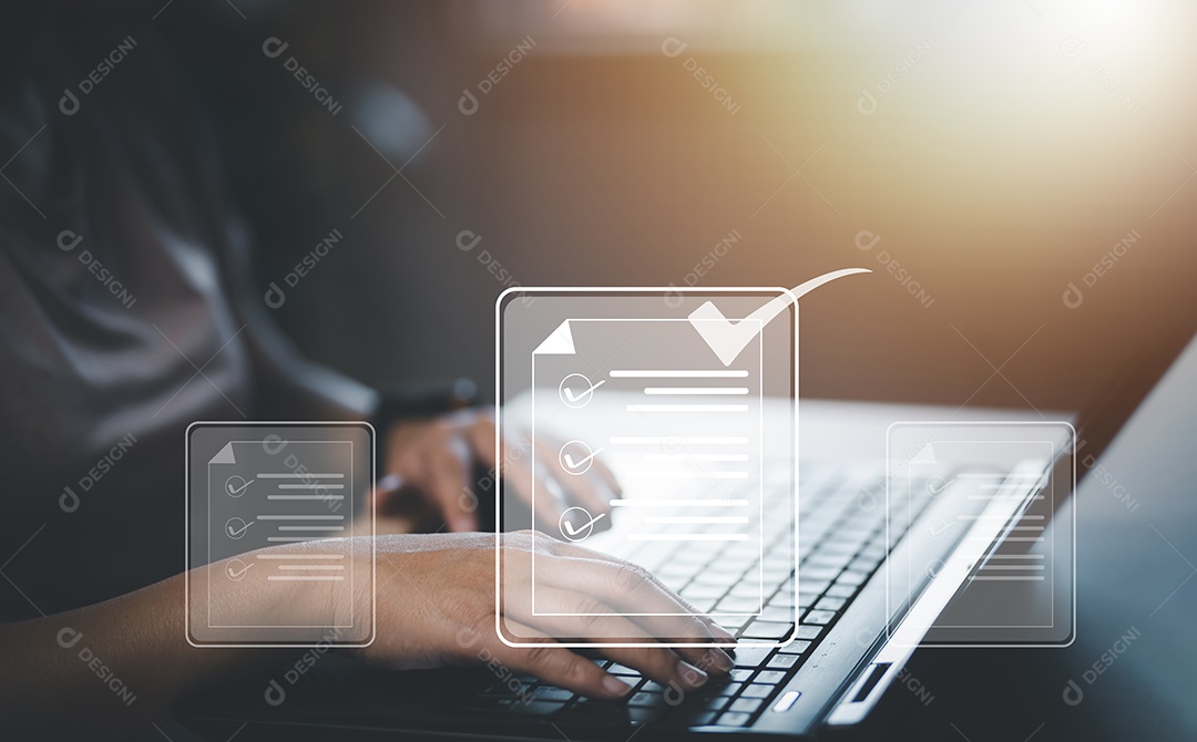 Assinatura de documentos eletrônicos em documentos digitais on-line IA