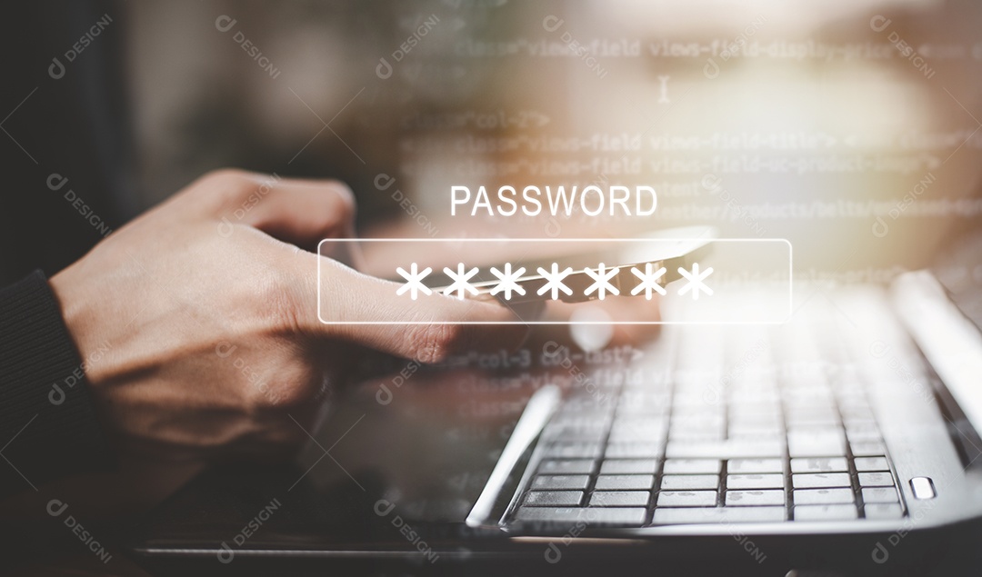 Impressão digital de toque de mão com global virtual com segurança cibernética IA