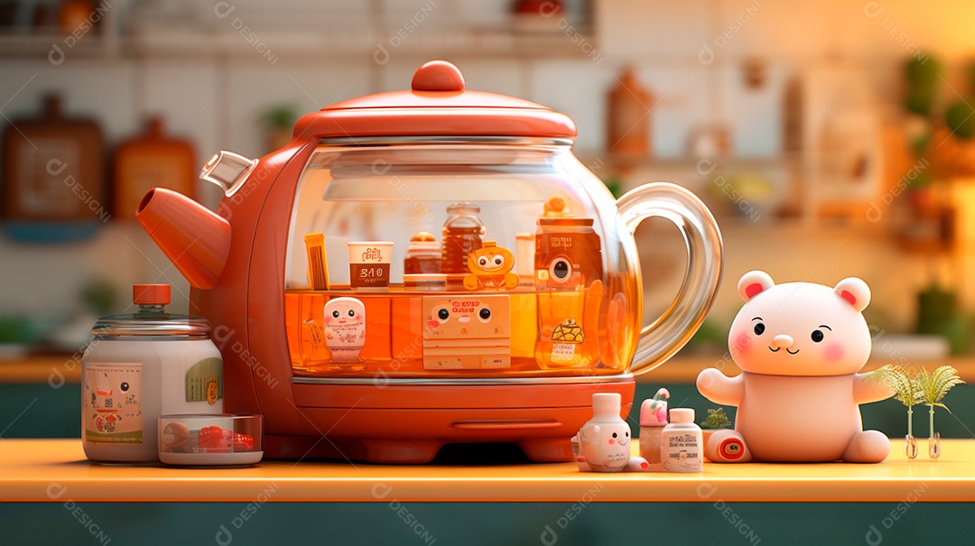 Dia Internacional do Chá, 21 de maio IA generativa.