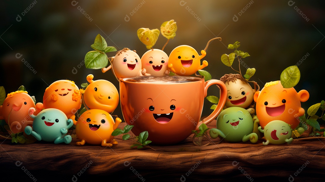 Dia Internacional do Chá, 21 de maio IA generativa.