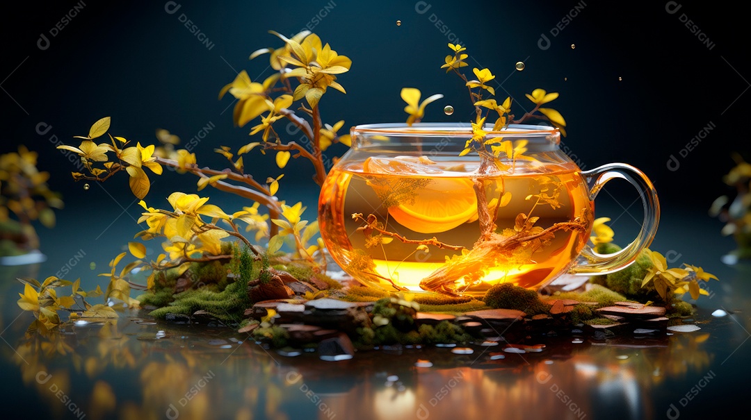 Dia Internacional do Chá, 21 de maio IA generativa.