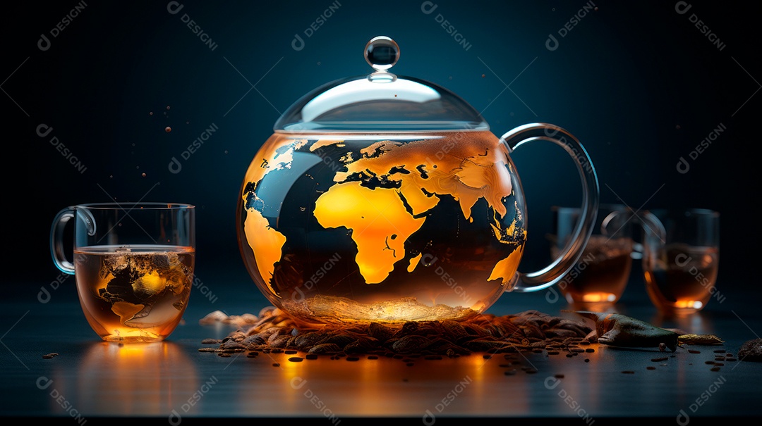 Dia Internacional do Chá, 21 de maio IA generativa.