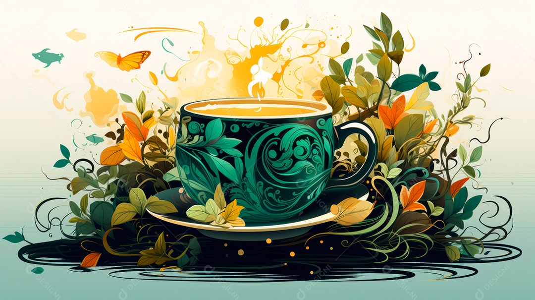 Dia Internacional do Chá, 21 de maio IA generativa.