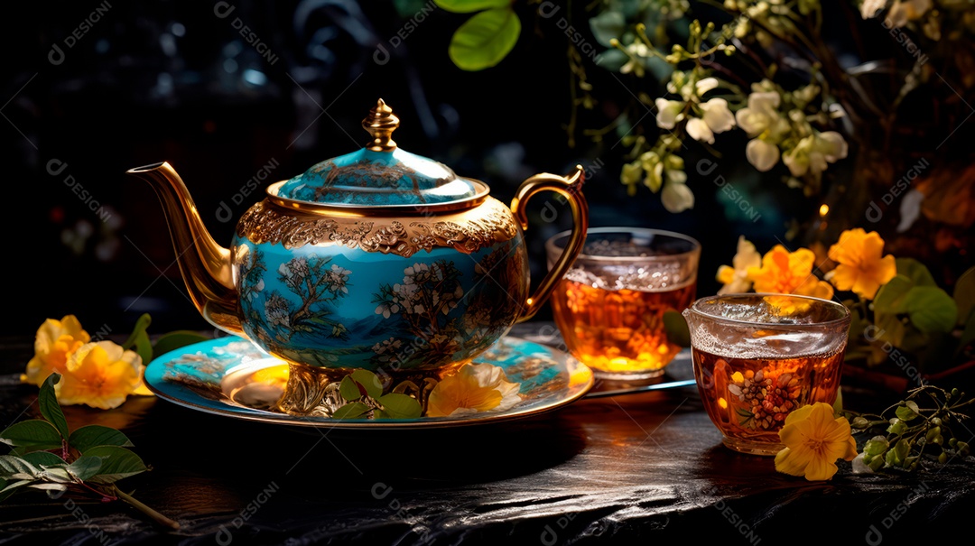 Dia Internacional do Chá, 21 de maio IA generativa.