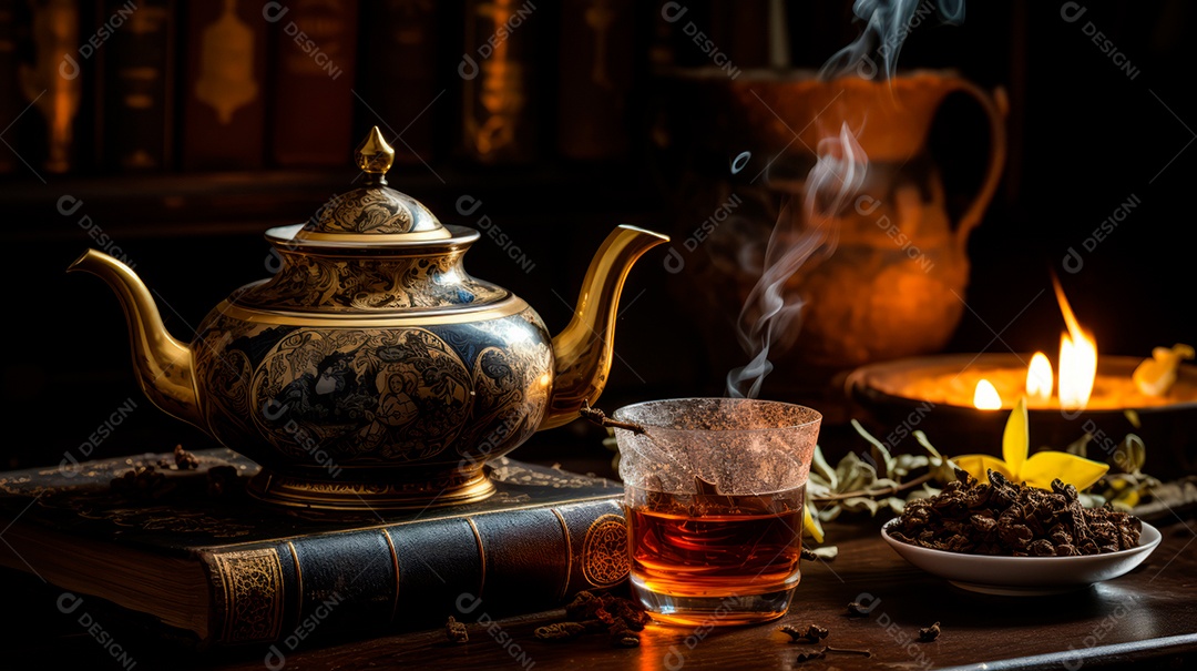 Dia Internacional do Chá, 21 de maio IA generativa.