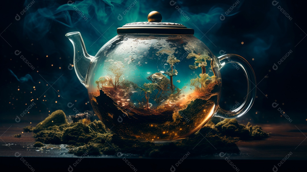 Dia Internacional do Chá, 21 de maio IA generativa.