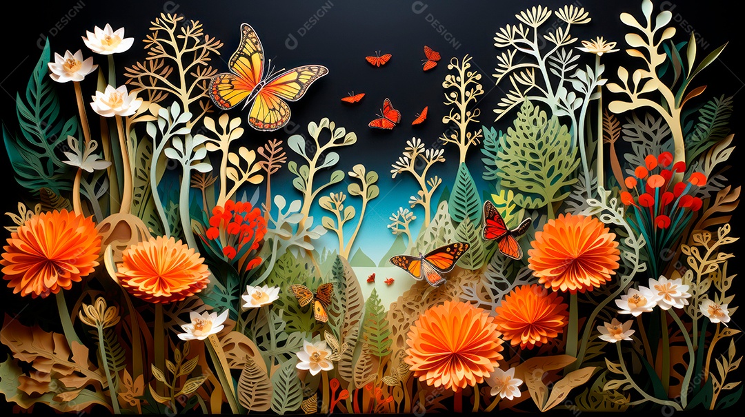 Dia Internacional da Diversidade Biológica 22 de maio IA generativa.