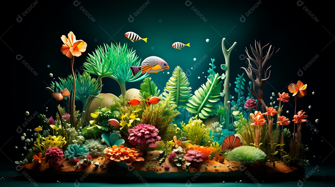 Dia Internacional da Diversidade Biológica 22 de maio IA generativa.