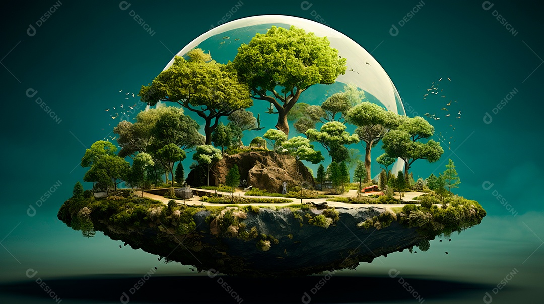 Dia Internacional da Diversidade Biológica 22 de maio IA generativa.