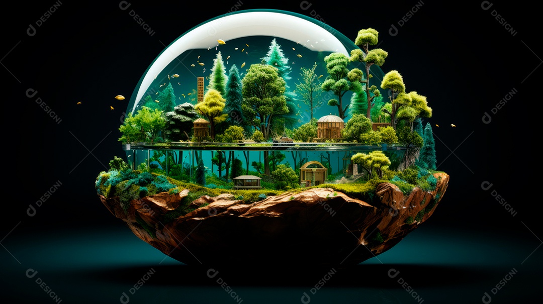 Dia Internacional da Diversidade Biológica 22 de maio IA generativa.