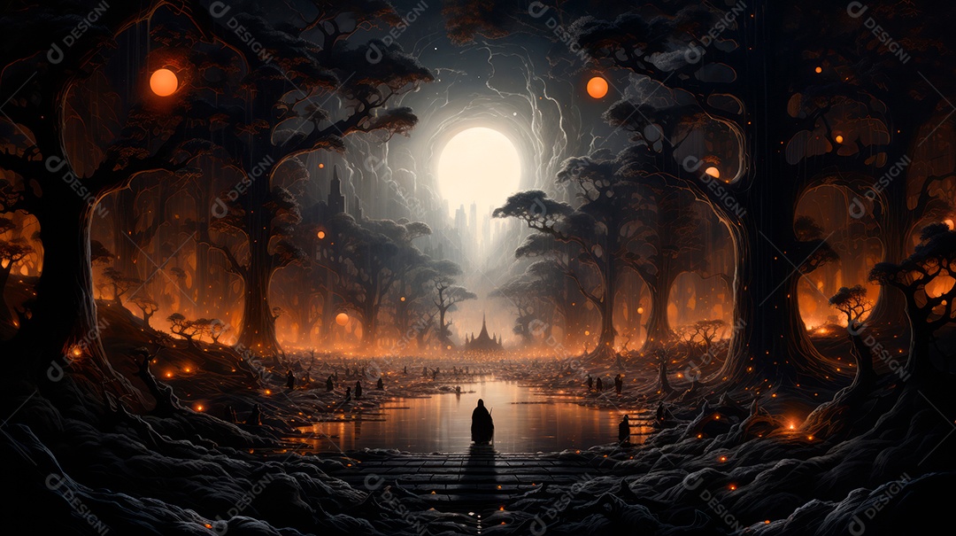 Visakha Bucha Dia 22 de maio IA generativa.