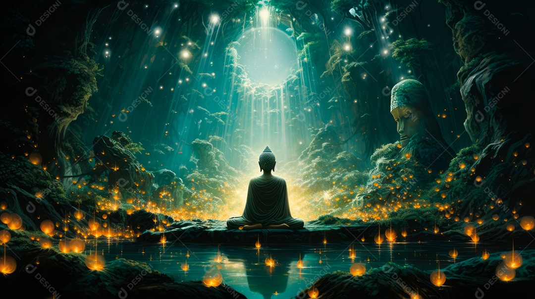 Visakha Bucha Dia 22 de maio IA generativ.