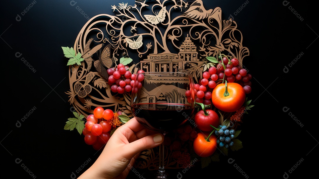 Dia Nacional do Vinho, 25 de maio IA generativa.