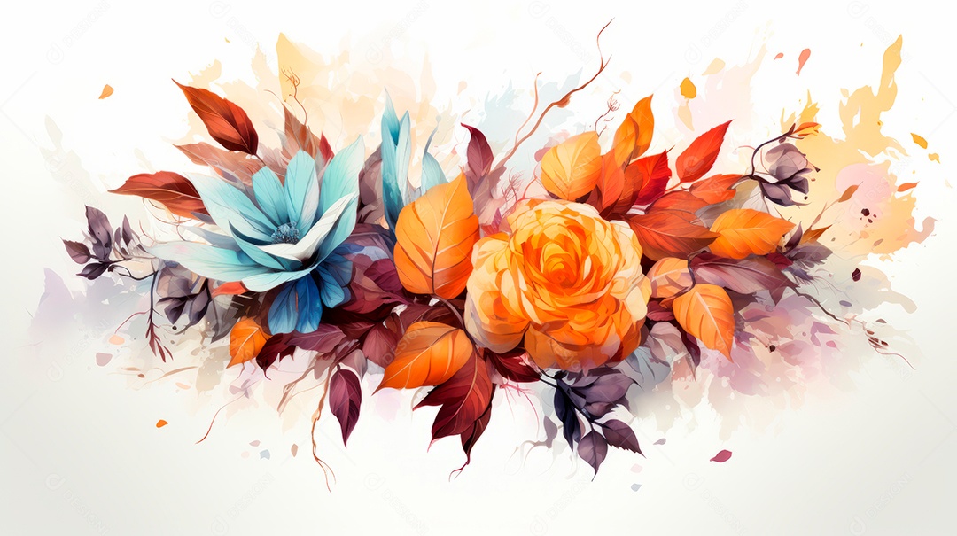 Aquarela Memorial Dia, lembrando os soldados caídos em todo o mundo 27 de maio Gen.