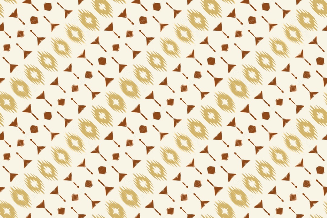 Padrão sem Emenda de Origem Étnica Tribal Colorido Vetor EPS