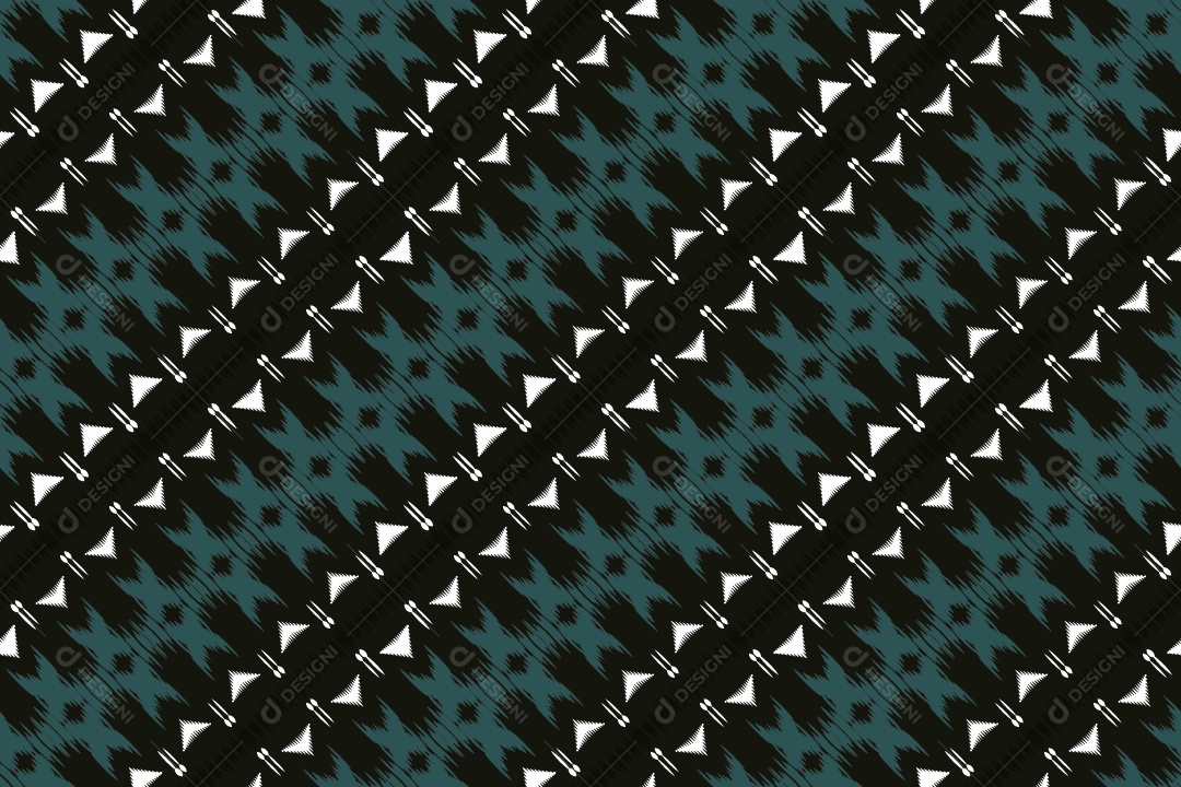 Tecido de Seda Tradicional Padrão Sem Costura Ilustração Vetor EPS