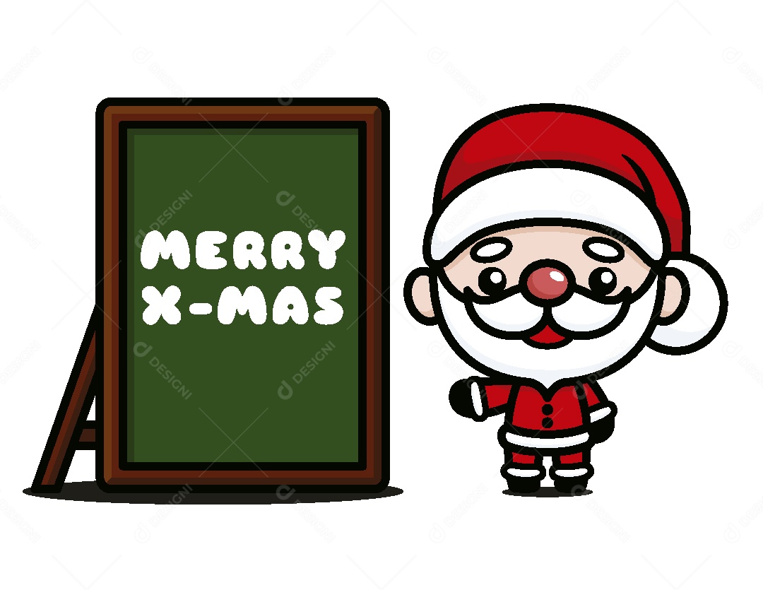 Papai Noé Ilustração Vetor EPS