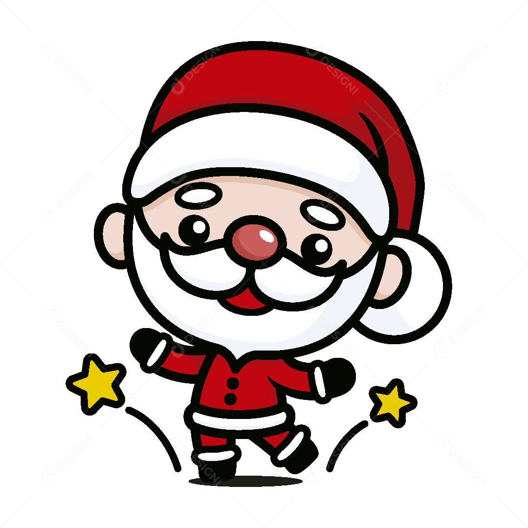 Papai Noel Ilustração Vetor EPS