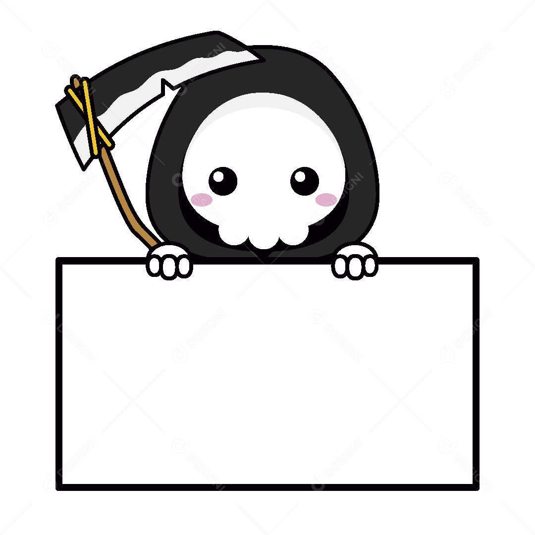 Morte Personagem do Halloween Vetor EPS