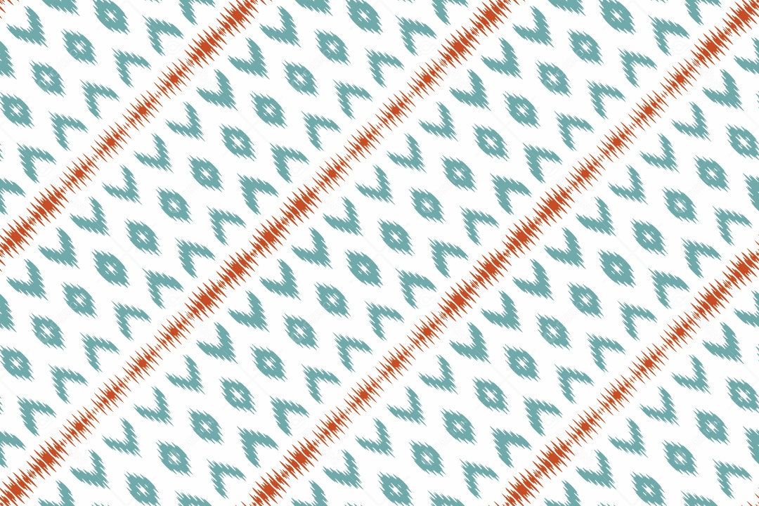 Tecido de Seda Tradicional Padrão Sem Costura Ilustração Vetor EPS