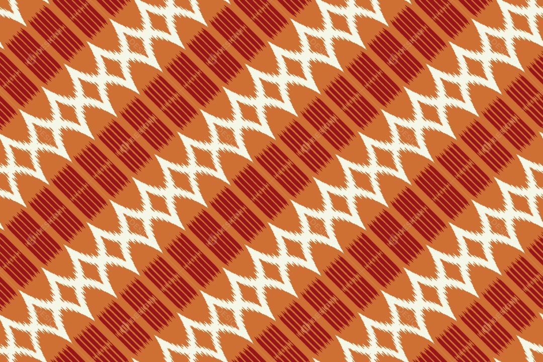 Tecido de Seda Tradicional Padrão Sem Costura Ilustração Vetor EPS