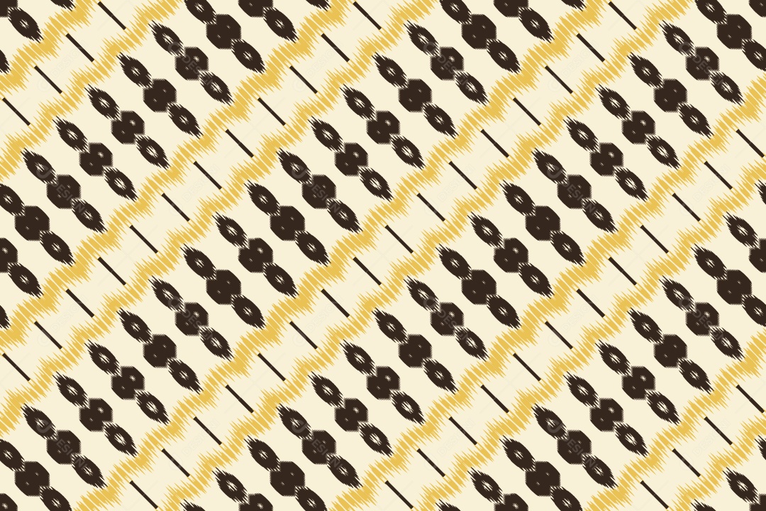 Tecido de Seda Tradicional Padrão Sem Costura Ilustração Vetor EPS