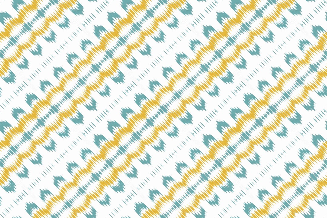 Tecido de Seda Tradicional Padrão Sem Costura Ilustração Vetor EPS